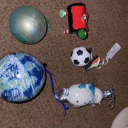 5 Xmas Tree Ornaments