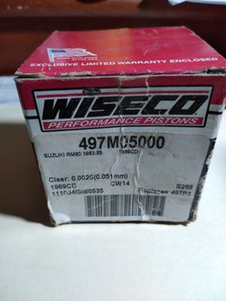 Suzuki RM 80 piston kit 83-85