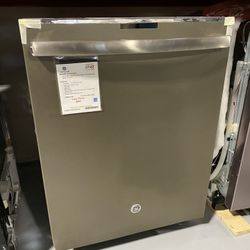 GE Profile Stainless Steel Interior Dishwasher With Hidden Controls 