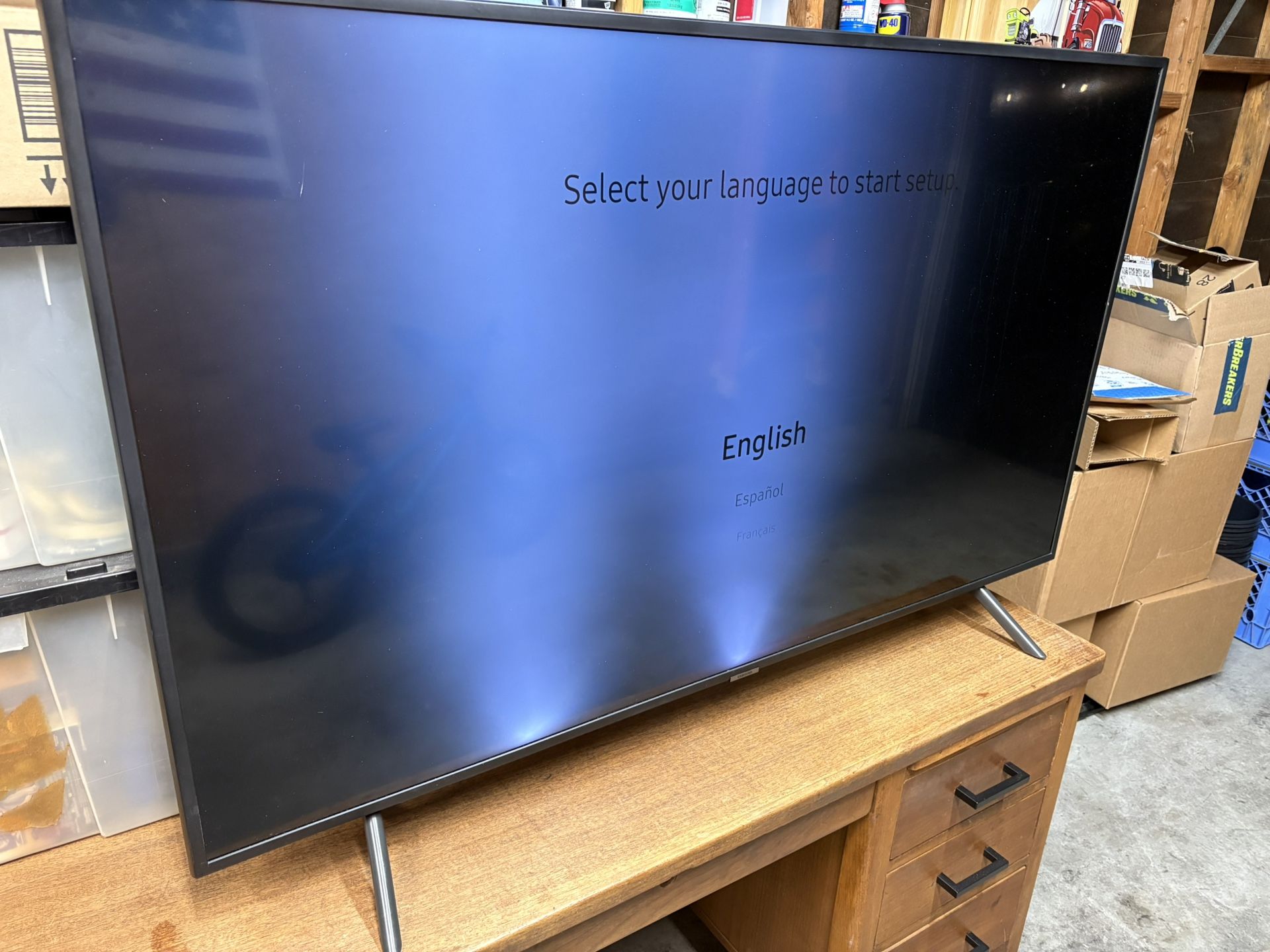 Broken Samsung 55inch Smart TV