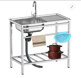 30" STANDING UTILITY SINK