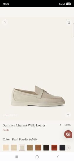 Loro Fiana summer walking shoes $900.00