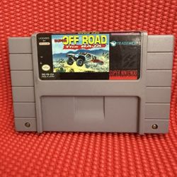 The Off Road The Baja Super Nintendo Game