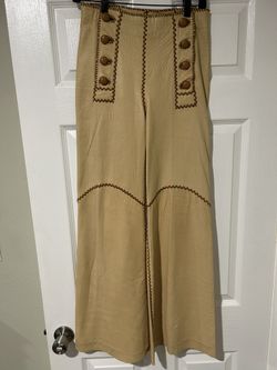 North Beach Leather Pants and Jacket Size 6, Women’s Almond Color