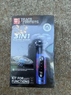 TRATE FORMERS REVENGE OF THE FALLEN IPXT HATERPRO® 3IN1 ELECTRIC SHAVER