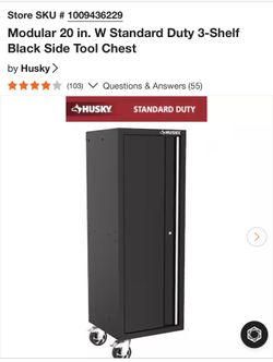 Husky Modular 20 in. Side Locker