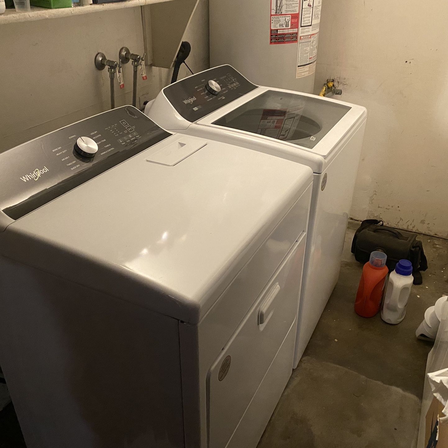 Whirlpool Electric Washer & Dryer