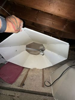 Sun System Vertizontal Parabolic 48" 904060 Vertical Umbrella Reflector organic