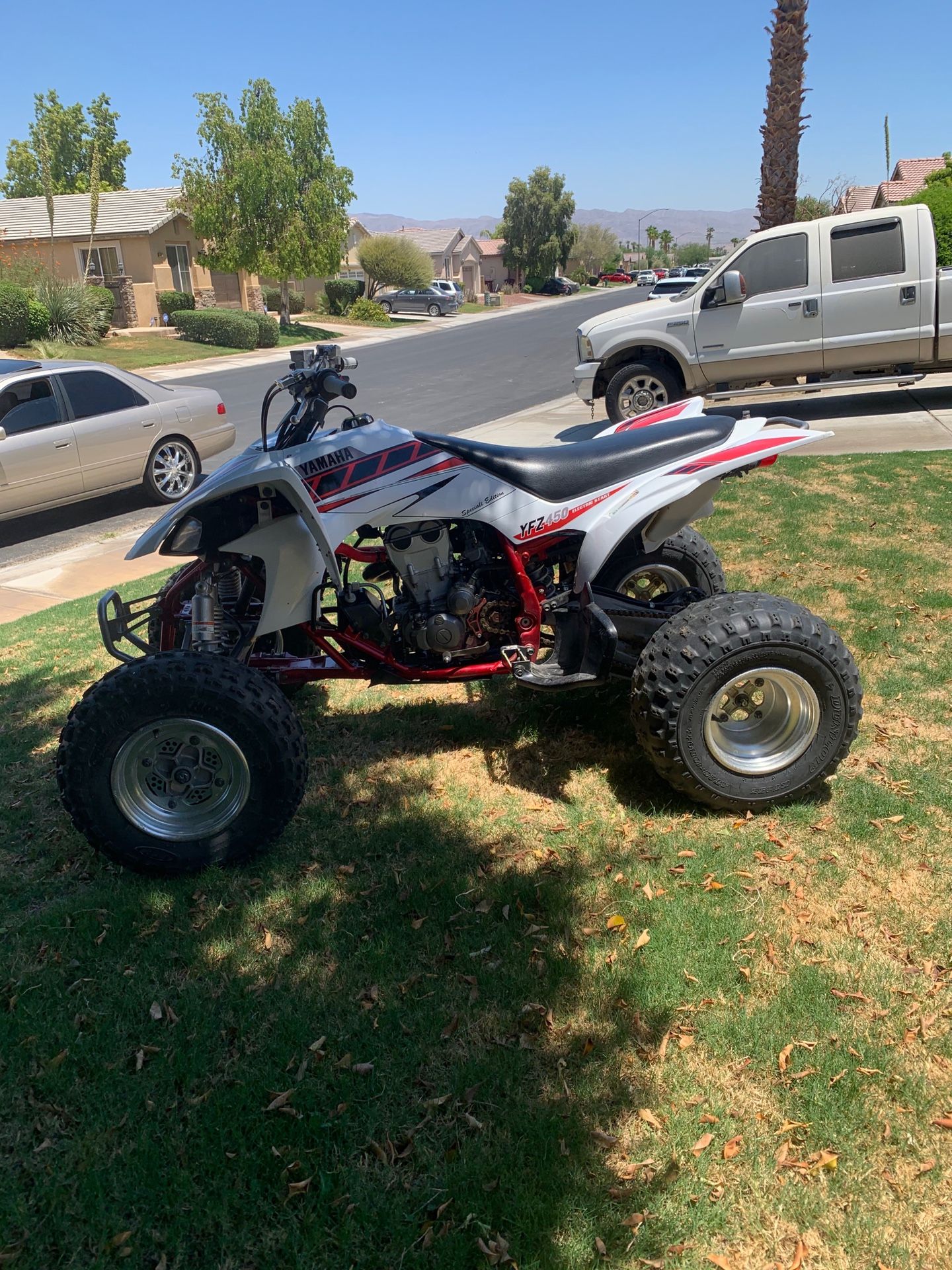 2005 Yamaha YFZ 450 Special Education. Tags up to date 2021, everything works perfect got some up grades very fast bike has k&n filter Dasa Raceing E