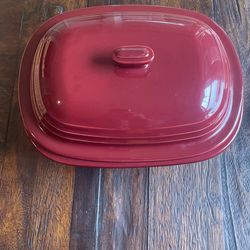 Pampered Chef Stoneware Dutch Oven
