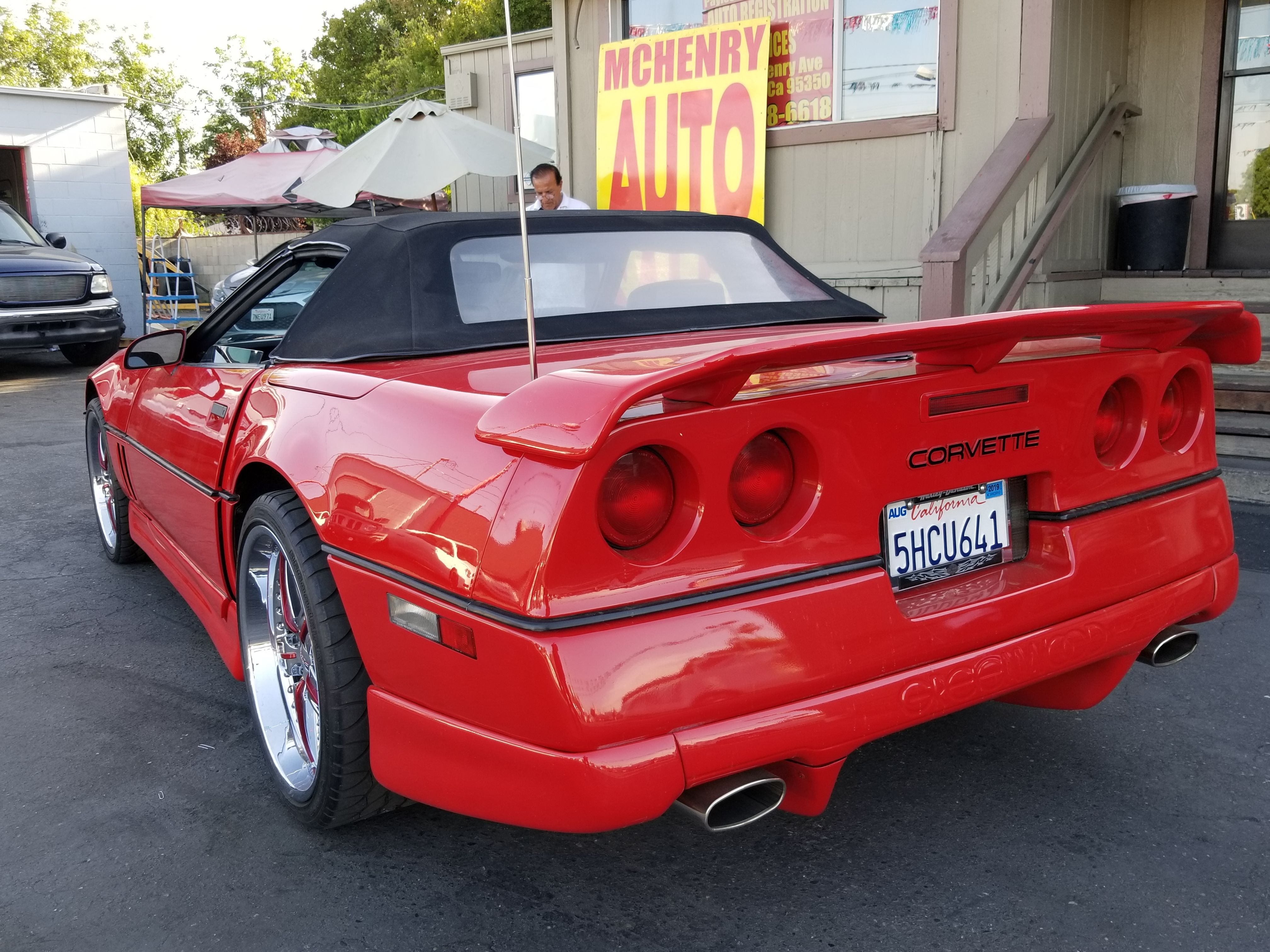 CHEVY CORVETTE SHOW CAR