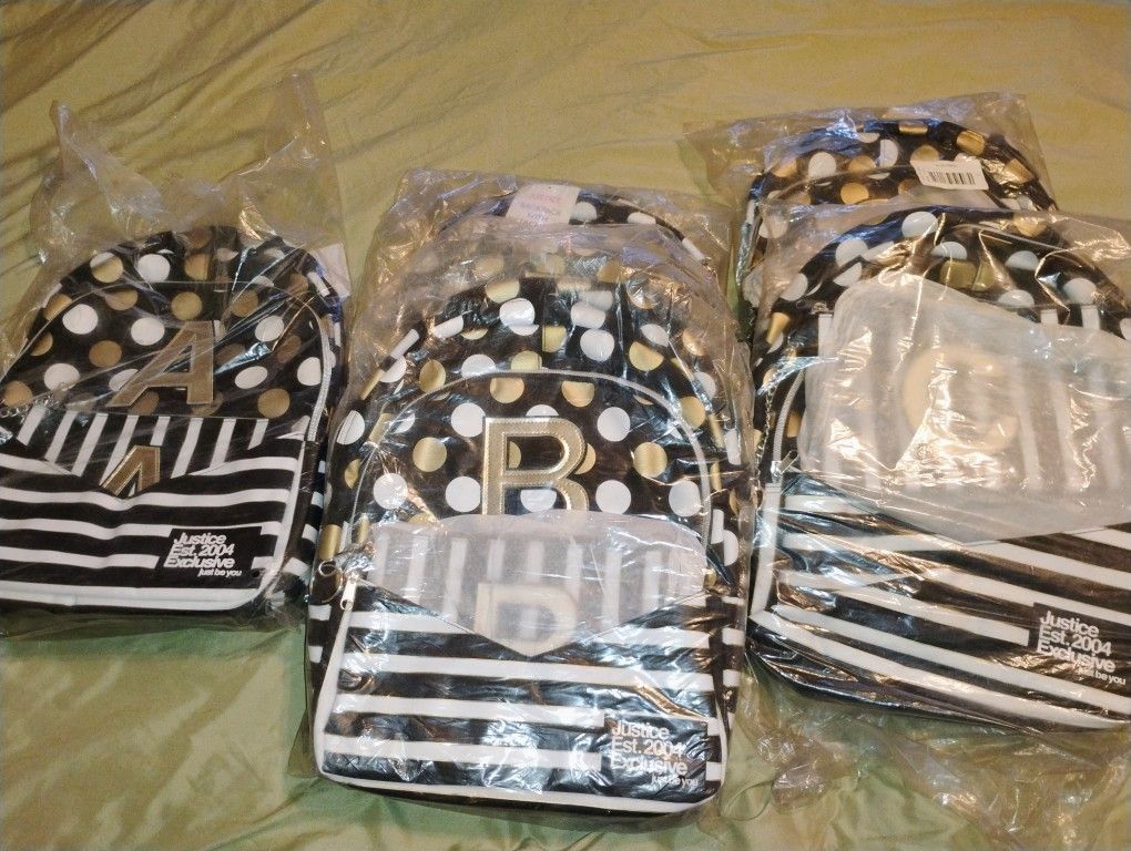 5 Brand New Backpacks