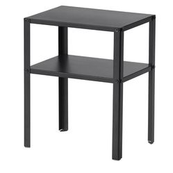 IKEA Knarrevik Nightstand, Black (used)