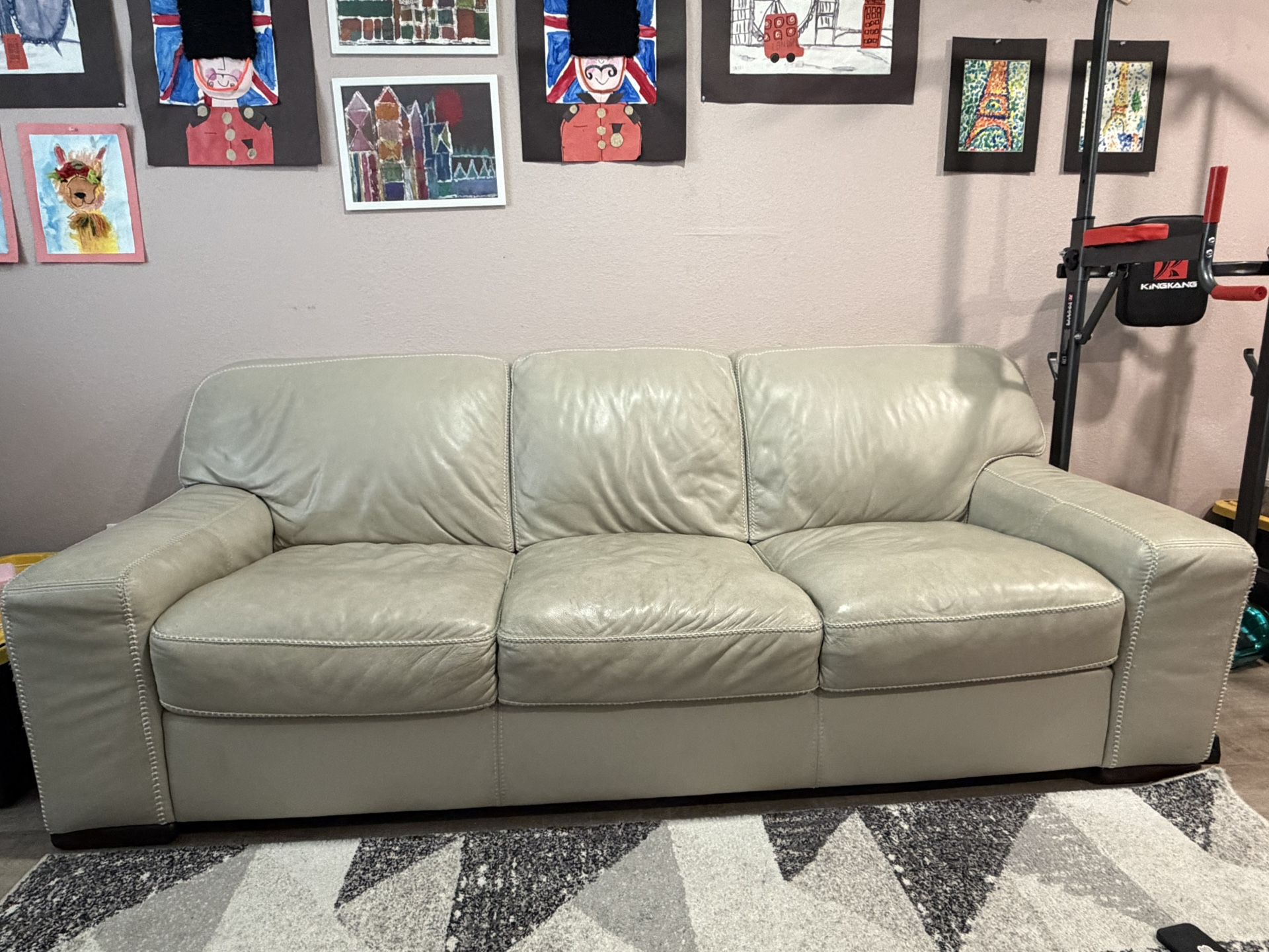 Leather Couch