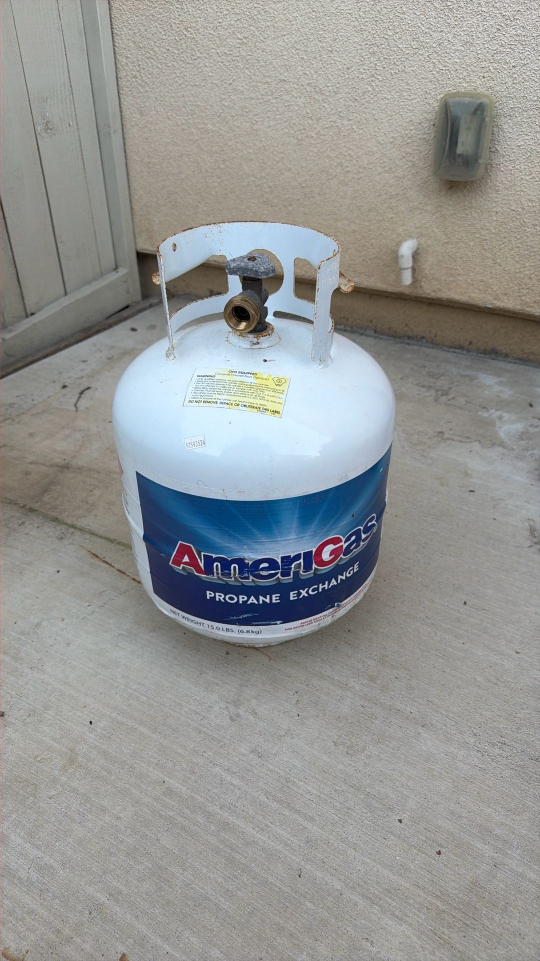 Empty Propane Tank 