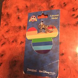 Metal Mickey Mouse Pride Keychain $8.00
