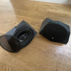 SoundWedge Speaker Boxes With Polk 6930 6x9 Speakers