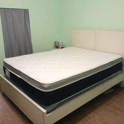 NEW QUEEN PILLOWTOP SET MATTRESS AND BOX SPRING-2PCS