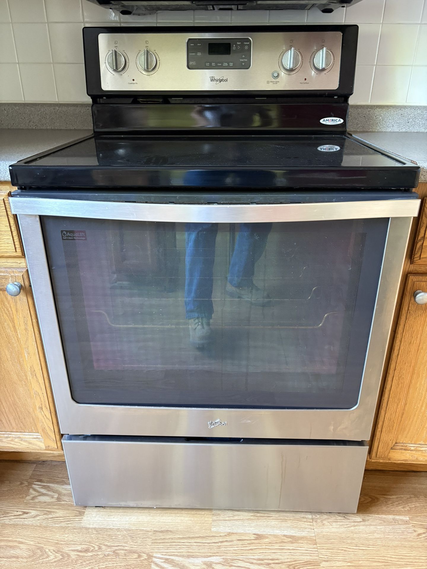 Whirlpool Stainless‑Steel Electric Range