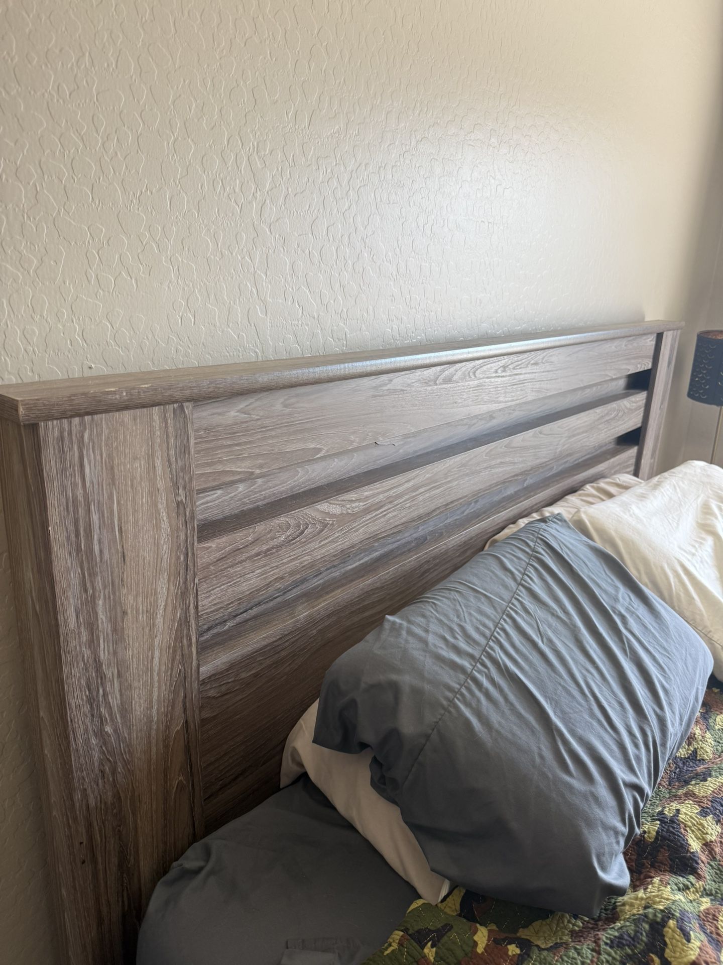 KING BED FRAME (wood)