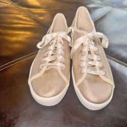 Keds Kickstart Metallic Textile 