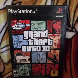 Grand Theft Auto 3 for Playstation 2