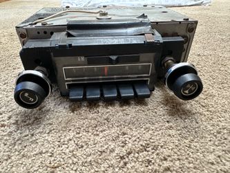 1971 to 1972 Camaro chevelle am/fm factory radio