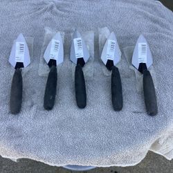 5 New Marshaltown Steel Trials 5” Long And 2.5” Wide Great Price