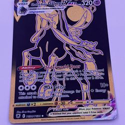 Calyrex Vmax Pokemon Card