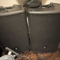 JBL PA Speakers 