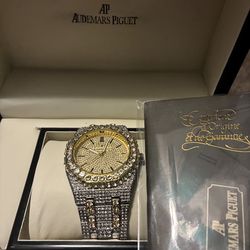 ap watch with box and papers