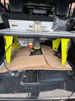 Ryobi Router Table