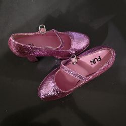 Pink Glitter Heels - Size 10