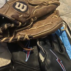 Worn A Couple Times Gloves Baseball Glove Used