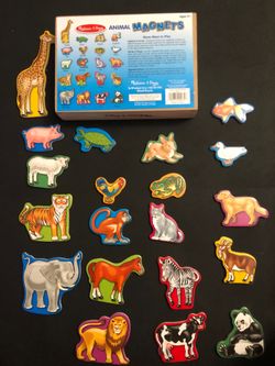 Melissa & Doug Animal Magnets