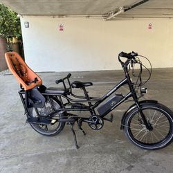 Radwagon 4 With Thule Yepp Maxi Child Seat, Front Rack 