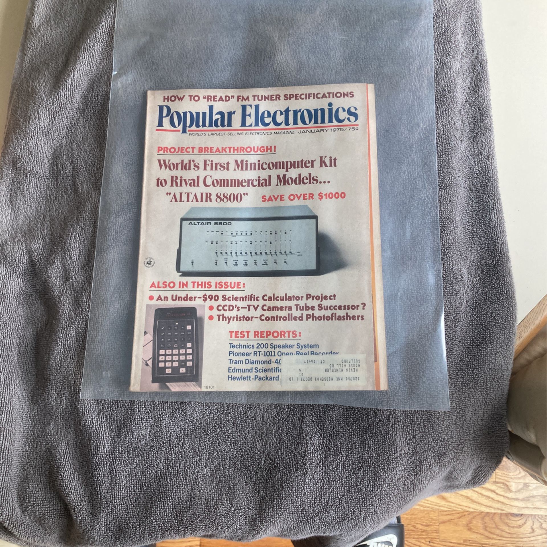 Popular Electronics January 1975 Edition 