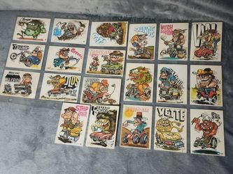 Vintage Odd Rods Trading Cards Lot of 20