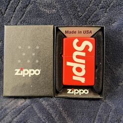 2021 Supreme Zippo Colab Lighter 