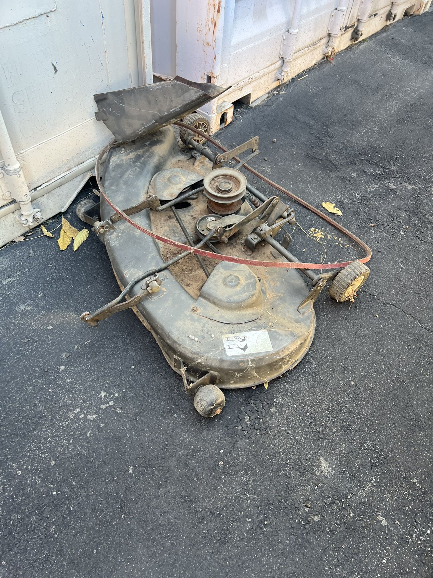 Riding Lawn Mower Deck