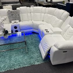 🛋️🛏️POWER MOTION SOFA RECLINER WITH BLUETOOTH SPEAKER 🔥🔥
