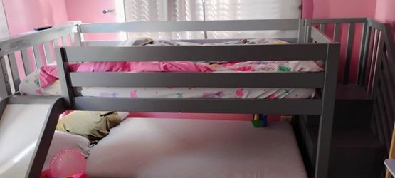 Kids bunk bed got it from wayfair