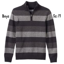 Final Sale NWT Boys Silverlake gray Sweater Sz: M