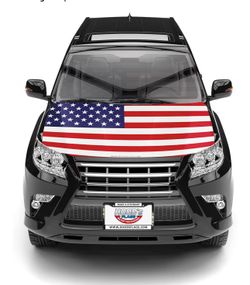 American flag hood cover
