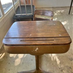 1960 Old School Childs Desk