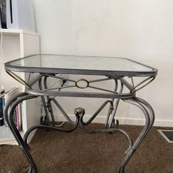 Two Medel Glass Coffee Tables 