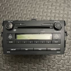 2010 corolla stereo