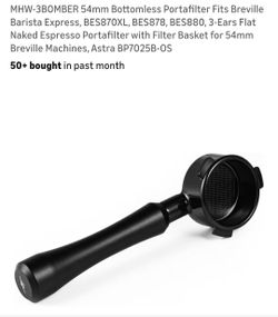Bottomless portafilter