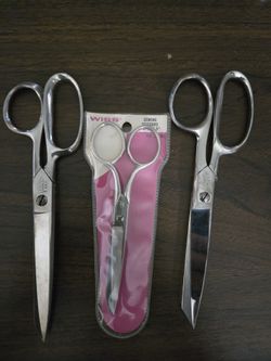 Lot Of 3 Sewing Sissors