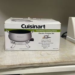 Unopened Electric Fondue Set